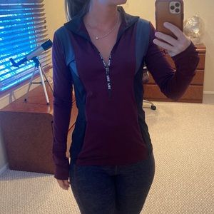 Pink Victoria Secret Quarter Zip